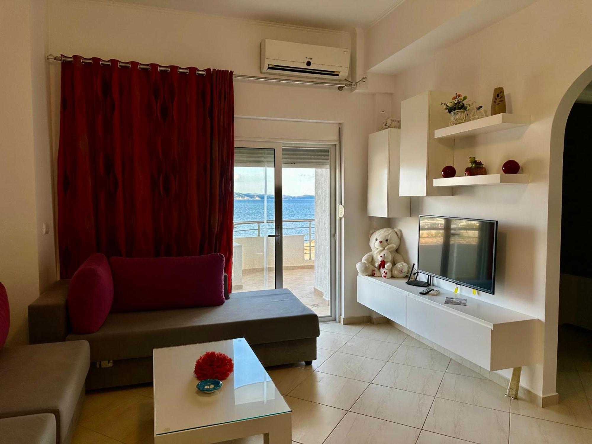 Aqua Apartments Seaview Sarandë Esterno foto